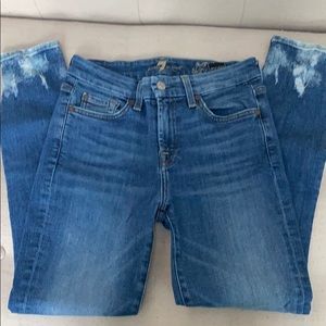 Seven for All Mankind Ankle Skinny- 26